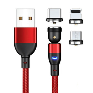 360 Rotating Magnetic Charging Cable