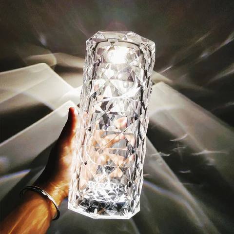 Diamond Crystal Lamp